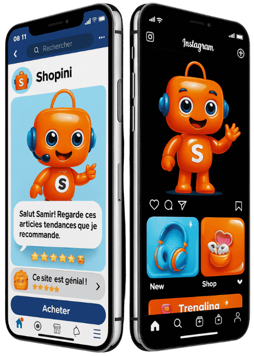 facebook instagram shopini e-commerce